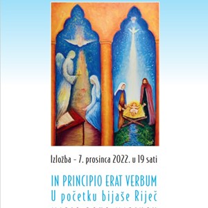 Otvorenje izložbe „U početku bijaše Riječ“  Maria Roka Marinova